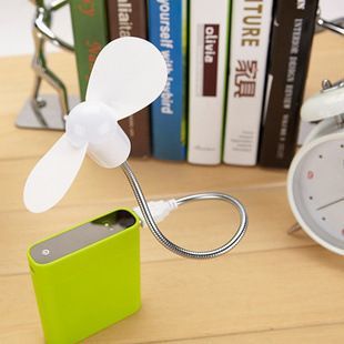 夏季熱銷 迷你蛇形風扇 便攜靜音，自由彎曲的清涼伴侶